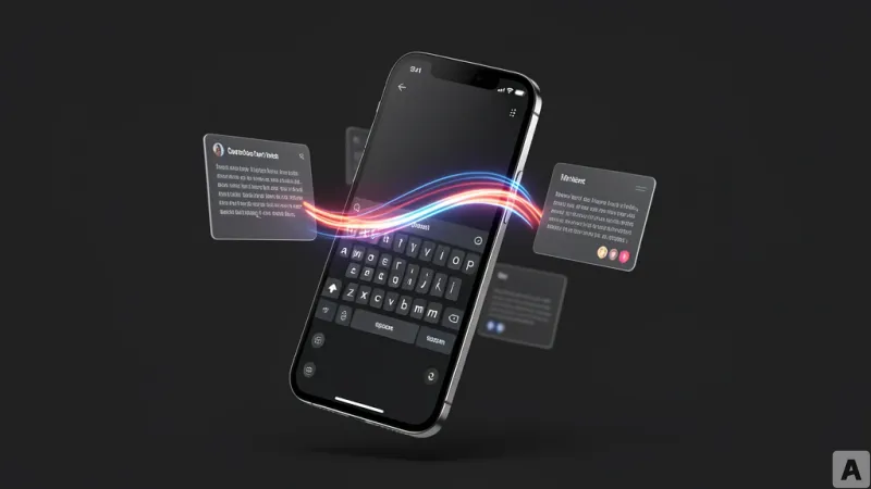 Glidekey, iOS 키보드 한영 전환 스와이프로 바꾸고 RSS 리더 탑재했다